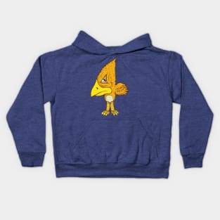 Freaky Feathery Four Kids Hoodie